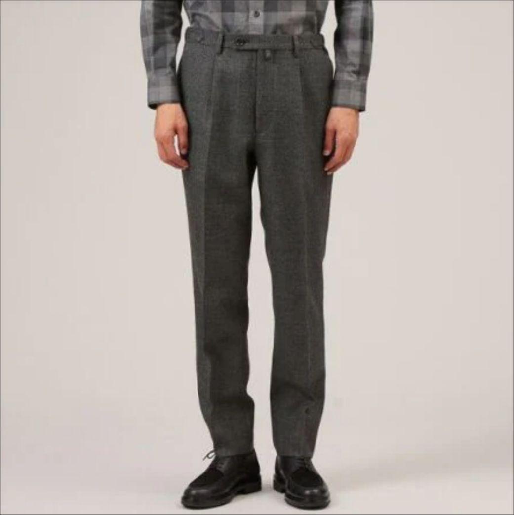 ✨タグ付き未使用✨ タケオキクチ ウールパンツ スラックス グレー M