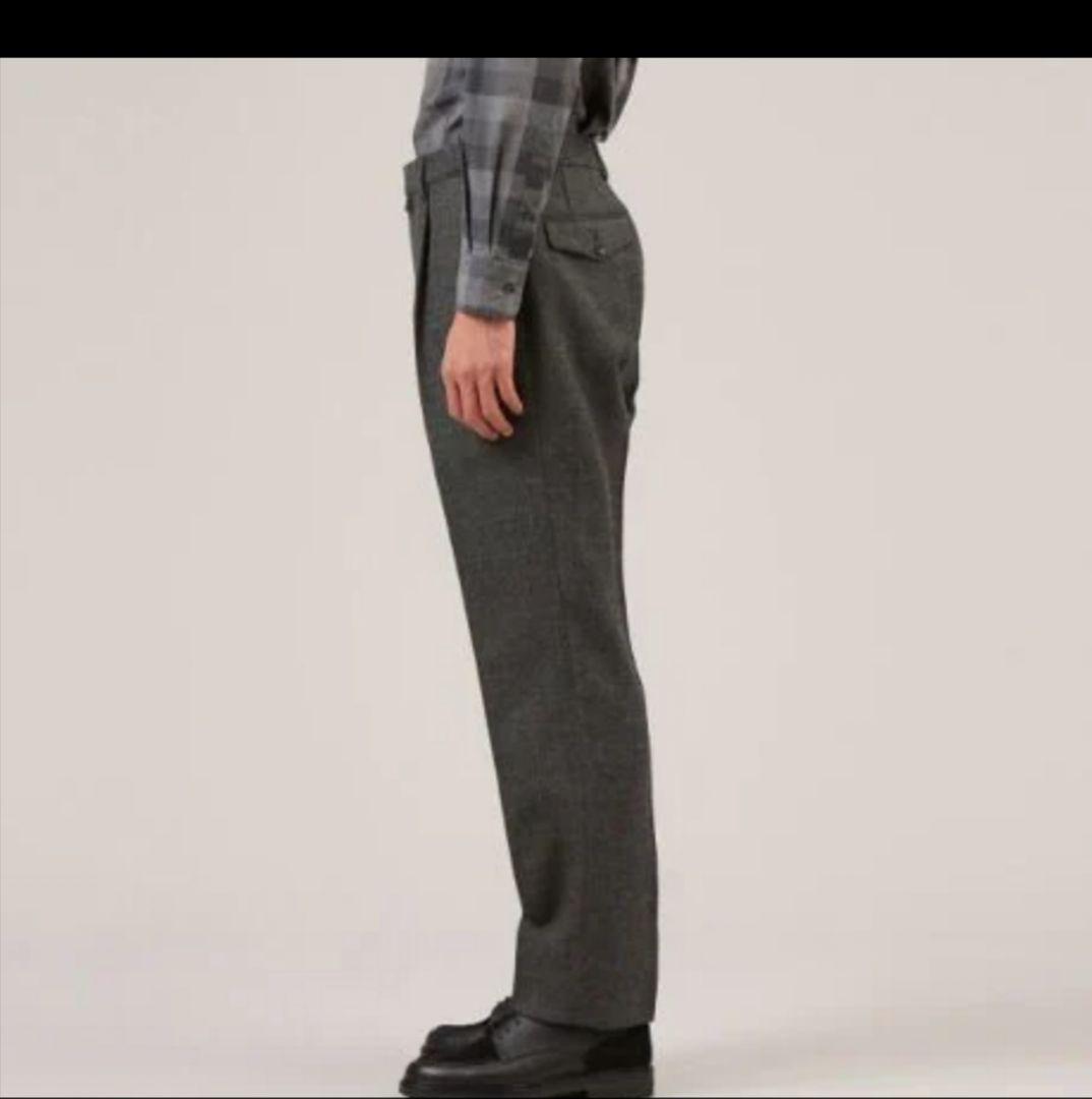 ✨タグ付き未使用✨ タケオキクチ ウールパンツ スラックス グレー M