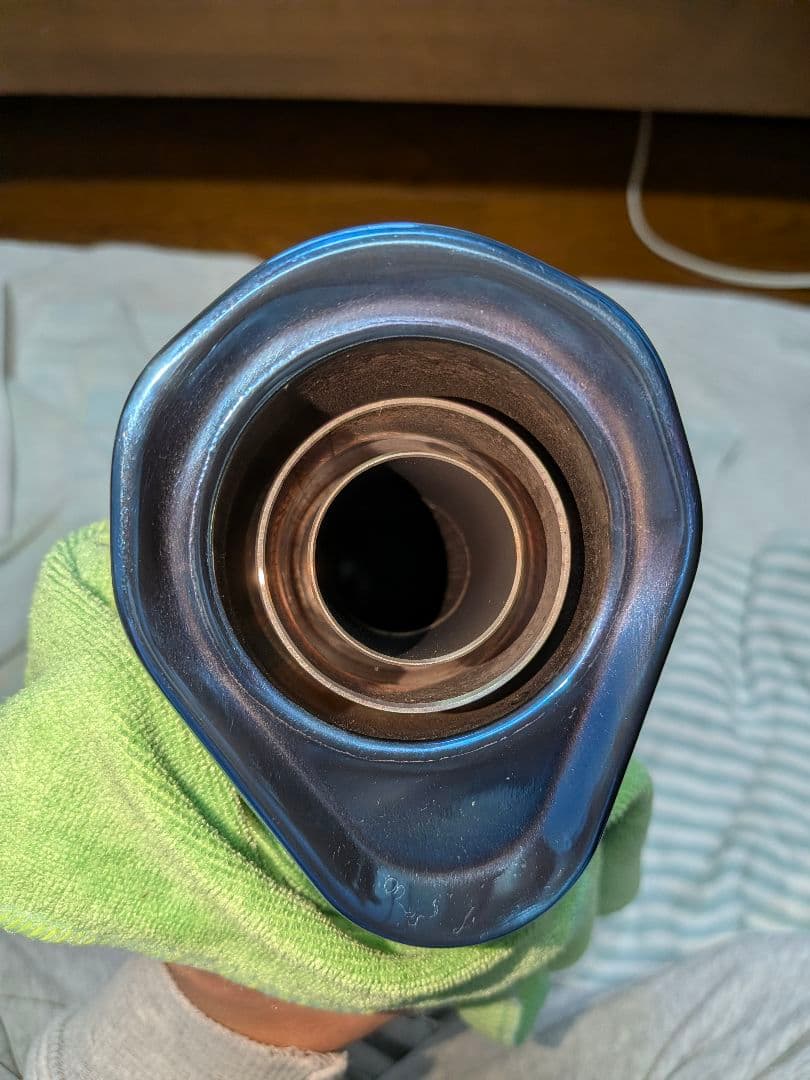 WR'S SS-OVAL スリップオンマフラー Ninja400 / Z400用