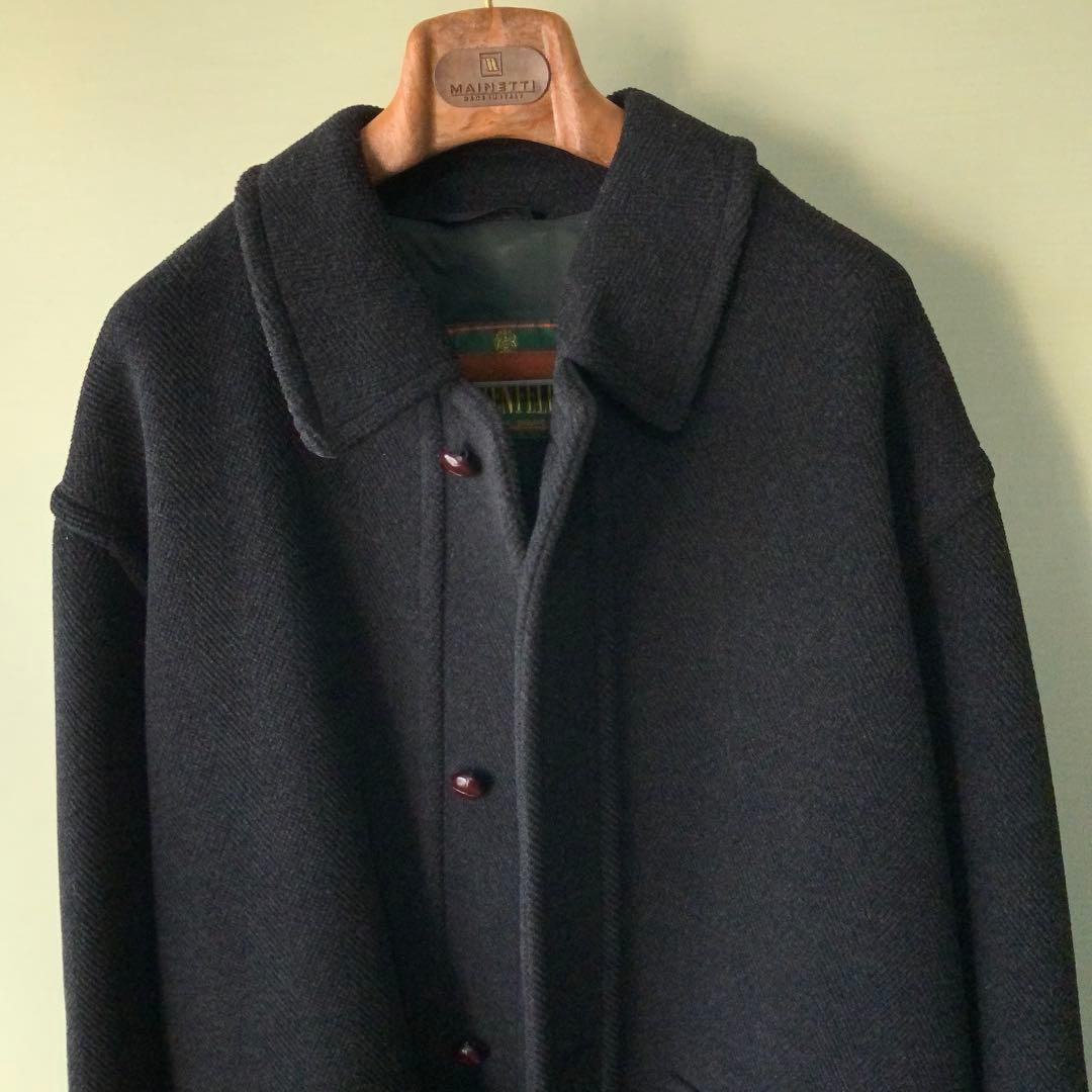 極美品 GRENFELL グレンフェル 緑タグ カントリーコート 40 英国製