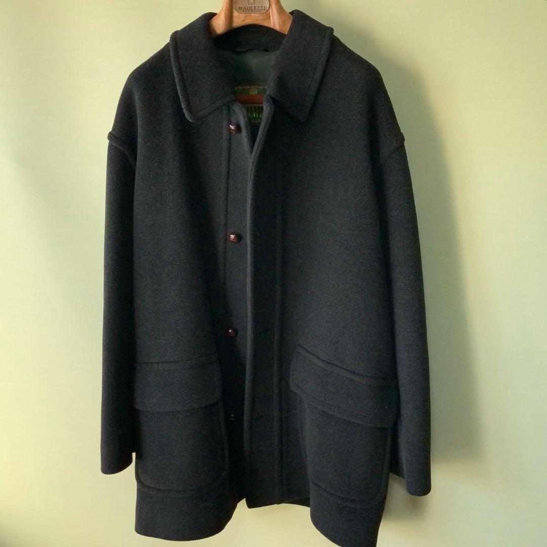 極美品 GRENFELL グレンフェル 緑タグ カントリーコート 40 英国製