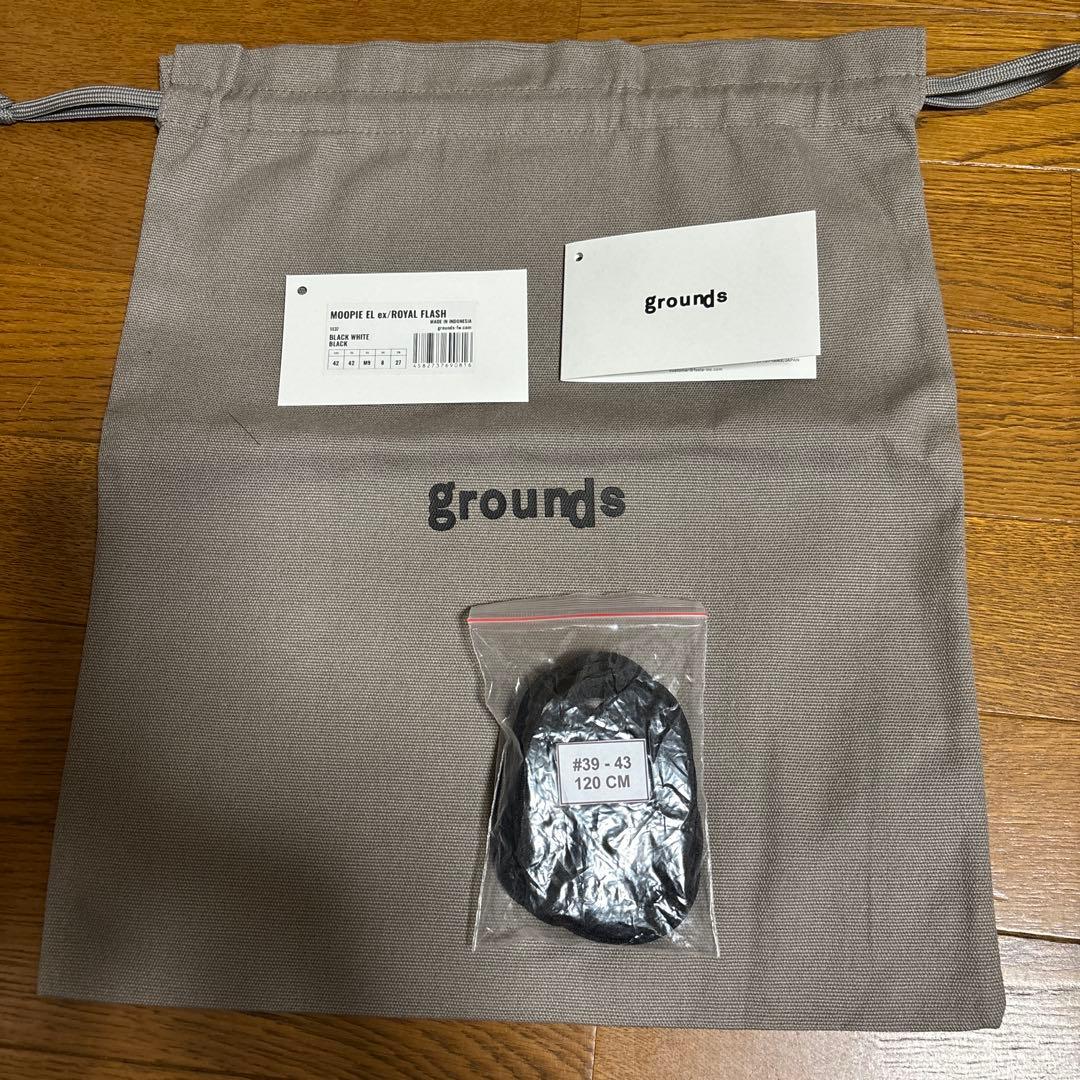 grounds グラウンズ　別注　MOOPIE EL RF BLACK