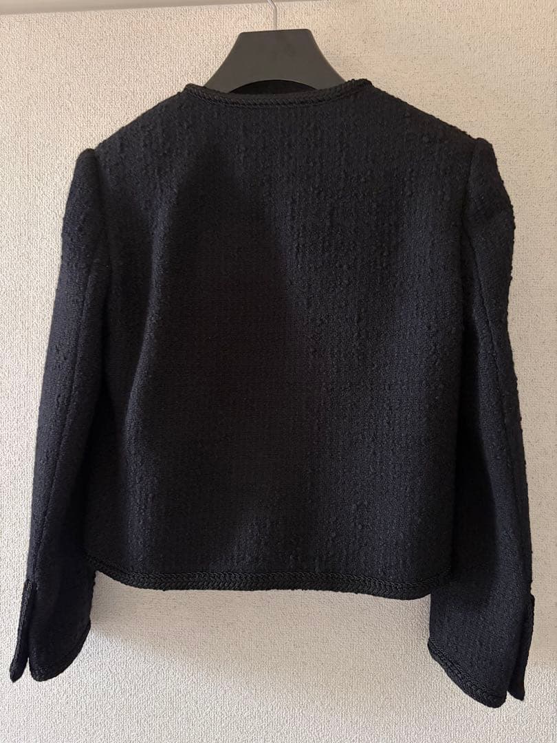 セリーヌ　シャスール　ジャケット　ブラック　36 美品