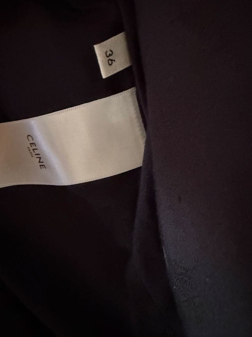 セリーヌ　シャスール　ジャケット　ブラック　36 美品