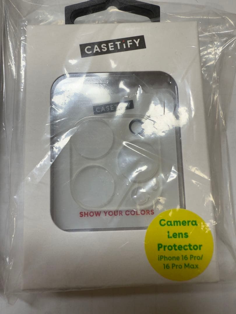 CASETiFY　iPhone16ProMax　スマホケース　カメラ保護ケース
