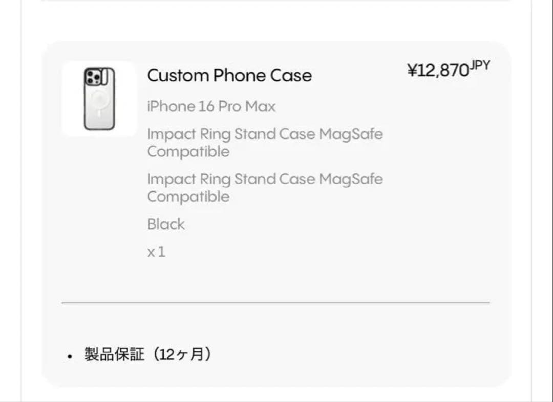 CASETiFY　iPhone16ProMax　スマホケース　カメラ保護ケース