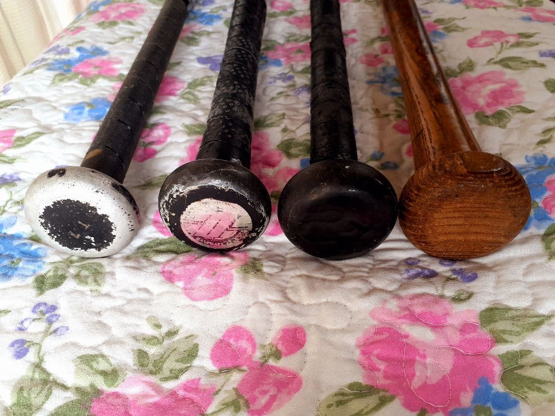 野球バット４本セット♪ ブラックキャノンZ他 ZETT イグニオ ミズノ 軟式