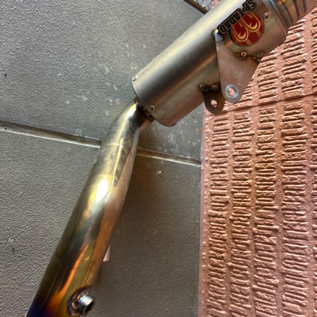 ずおー 定価22万 POWERBOX FULL　チタンブルー　ZX25R