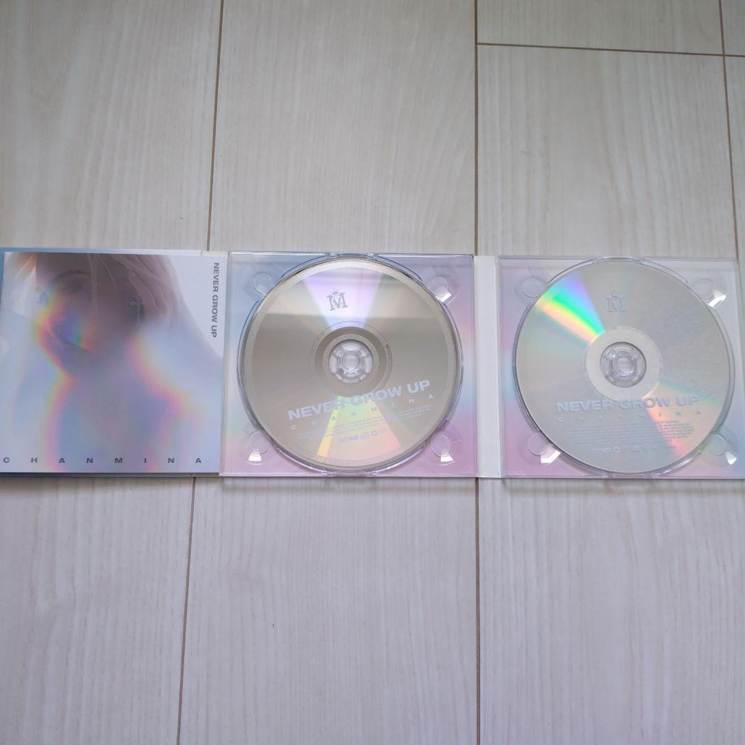 ちゃんみな/NEVER GROW UP/初回限定版DVD付き