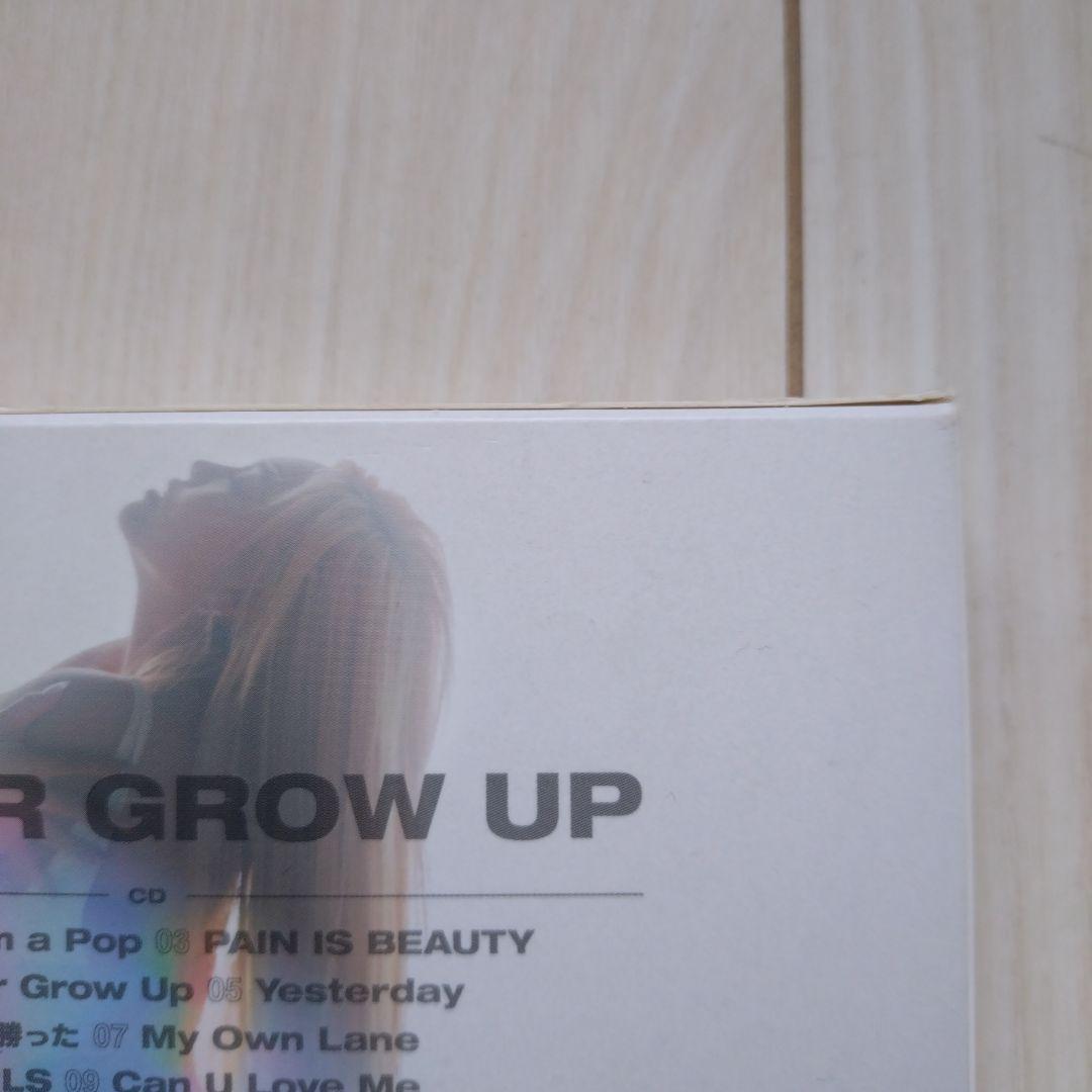 ちゃんみな/NEVER GROW UP/初回限定版DVD付き