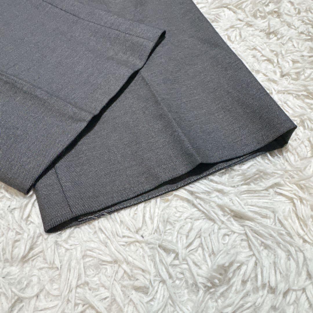 Burberrys ダブルスーツ L AB6 グレーモヘア混 ホースボタン