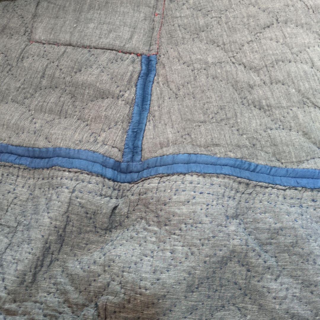 45Rカディシルクキルティングロングベスト