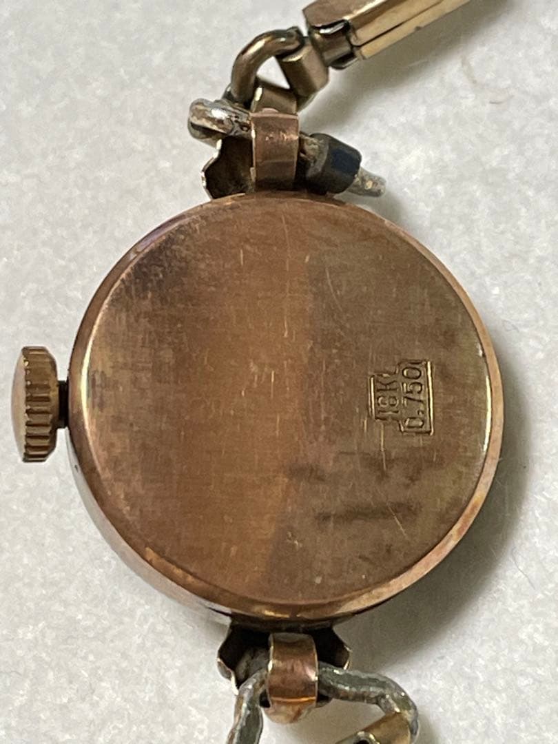 18金レディース腕時計×2点まとめて GENERAL・PIERCE 中古品