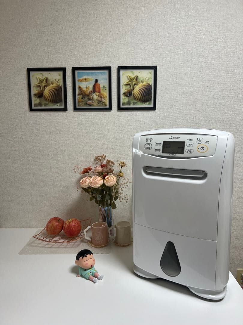 三菱 MJ-P180LX-W 衣類乾燥除湿機 衣類乾燥機 除湿機 ホワイト