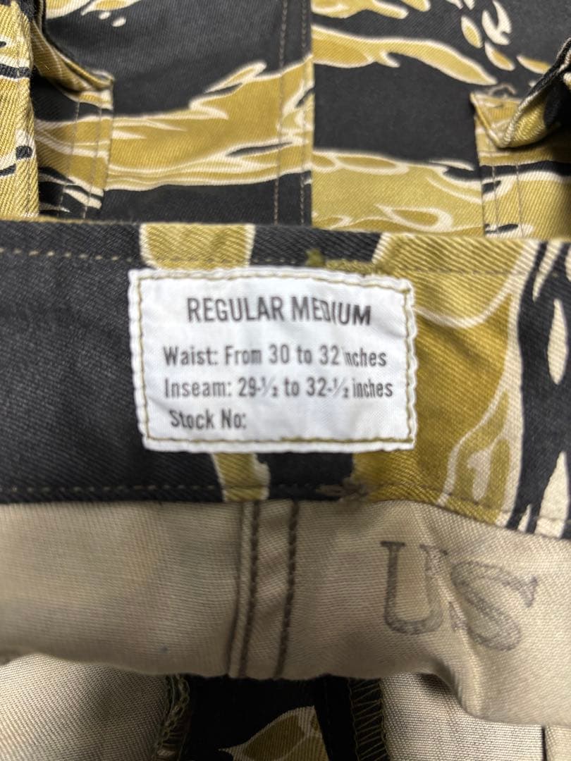 THE REAL McCOYS ゴールドタイガーボトムス IRREGULAR