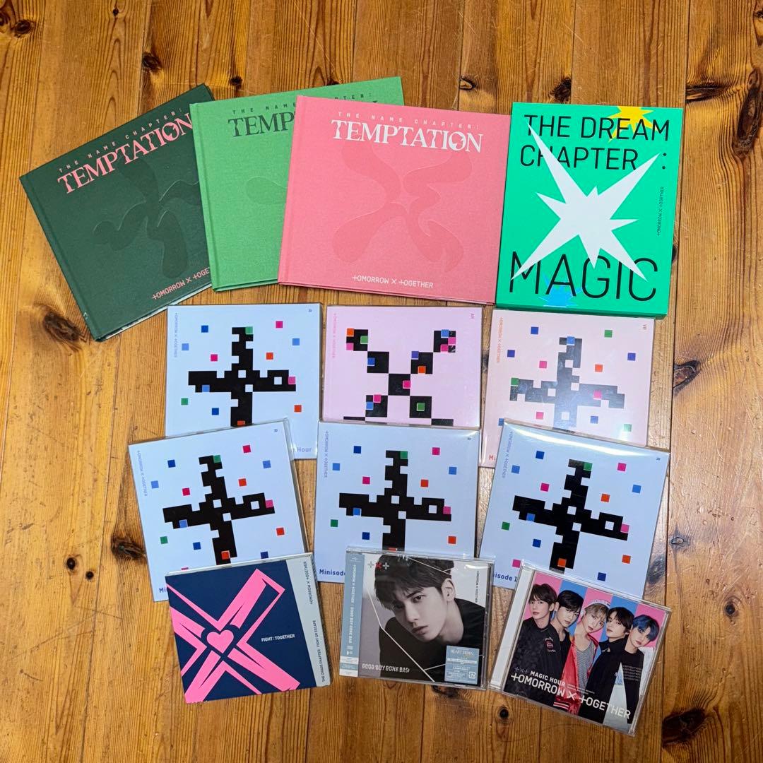 TXT CD DVD Memories シーグリ トレカ まとめ売り