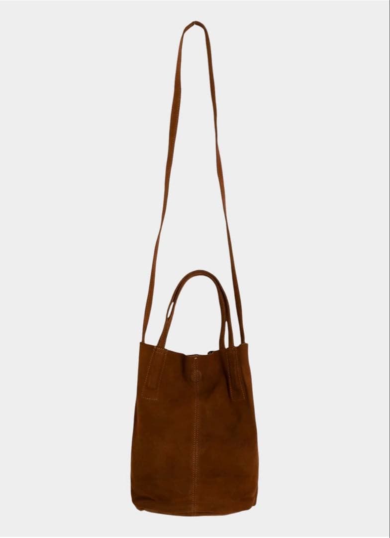 morphee2WAY SMALL TOTE（LONG）- O BROWN -