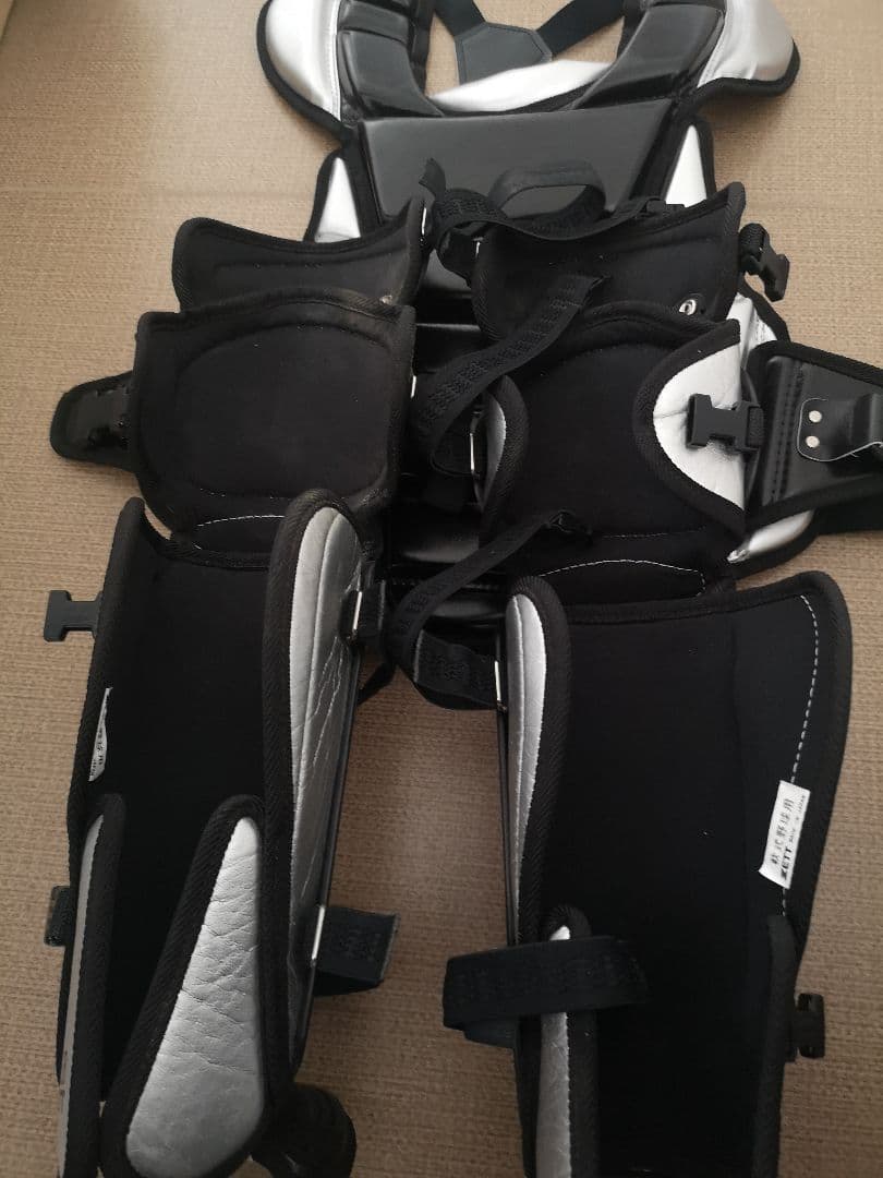 【プロフィール必読】ZETT キャッチャー プロテクター&レガース セット