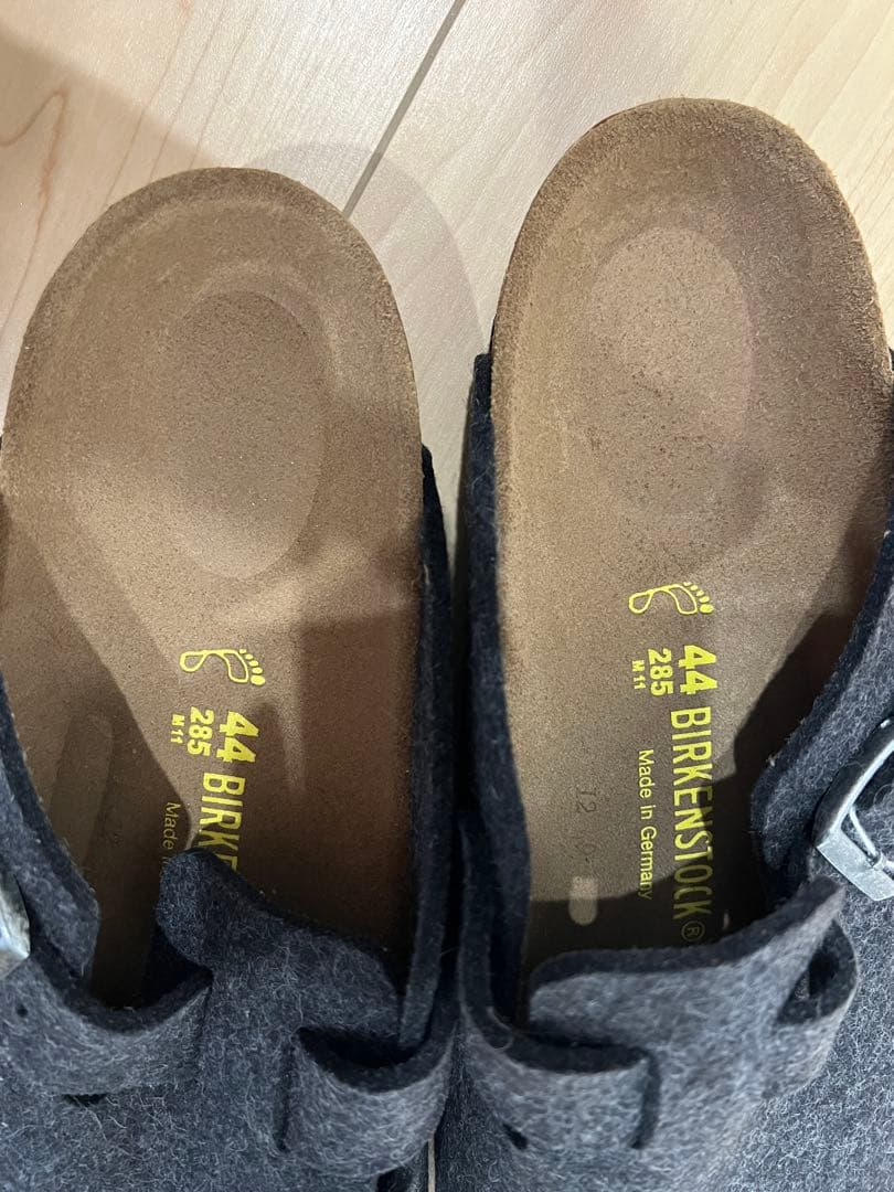 【新品】BIRKENSTOCK ボストン　ブラック　44