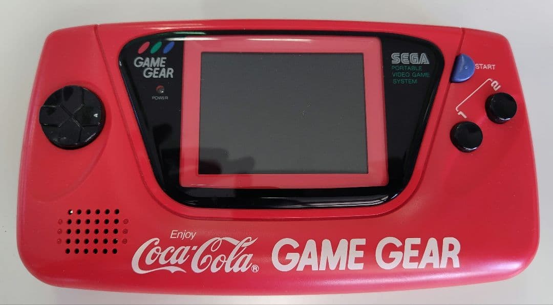 【電池付】コカ・コーラキッド　ゲームギア　箱、説明書完備　平成初期レトロ