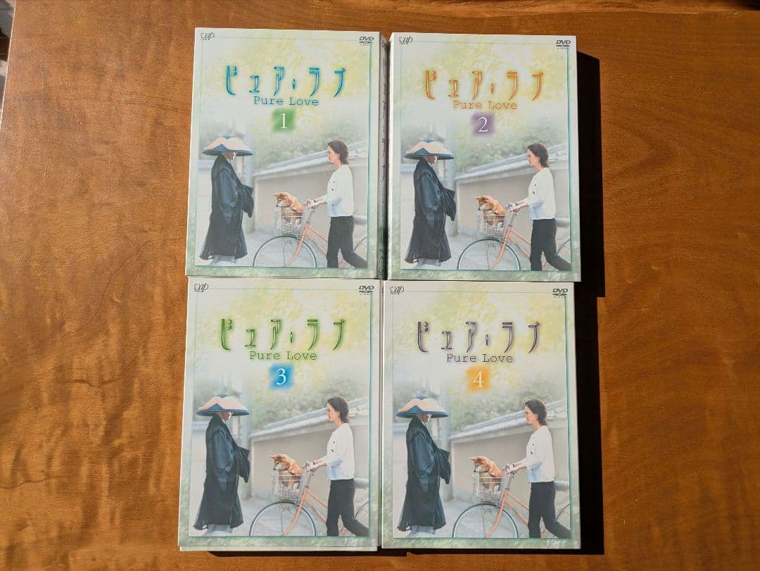 MBS昼ドラ 『ピュア・ラブ』DVD Ⅰ1～4、Ⅱ1～4、Ⅲ1～2 計10巻