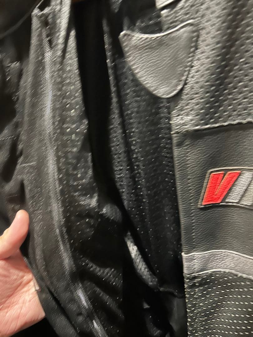 Moto-Viper レザー製バイク皮ツナギ 3L