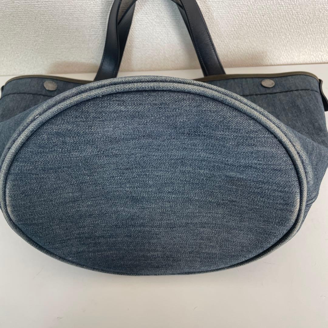 プラダ　デニム　トートバッグ