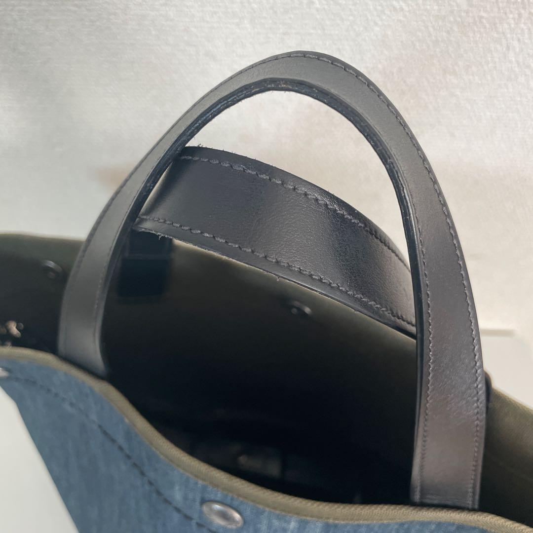 プラダ　デニム　トートバッグ