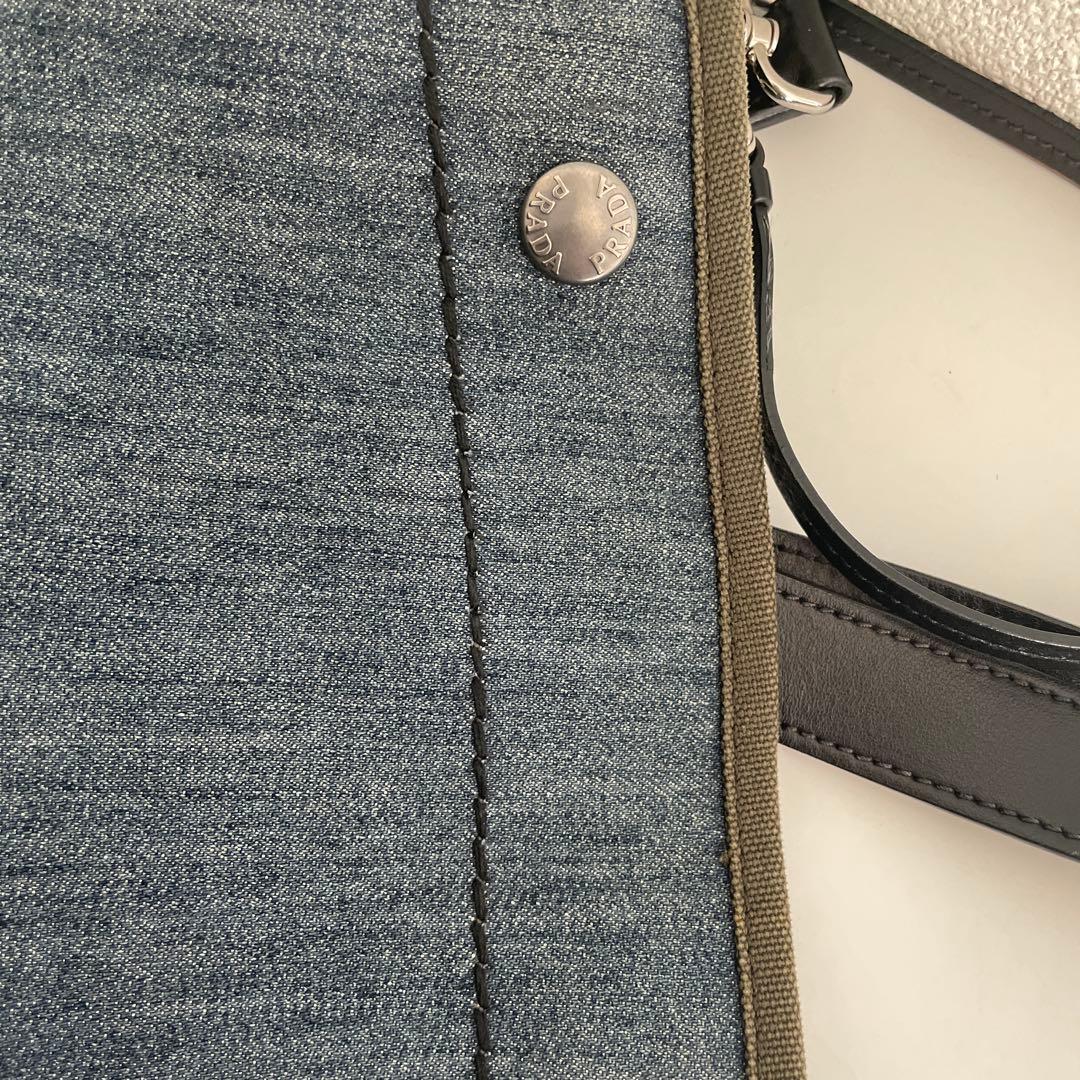 プラダ　デニム　トートバッグ