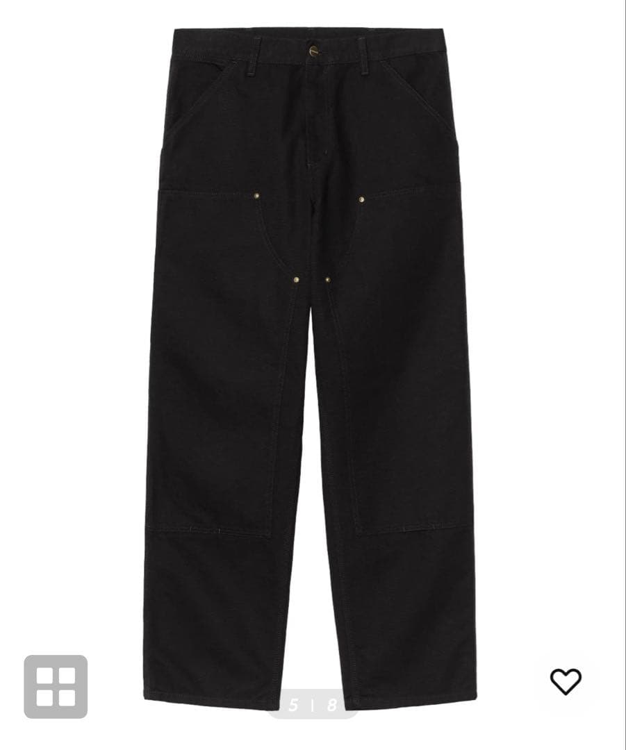 Carhartt ダブルニー W34 L28