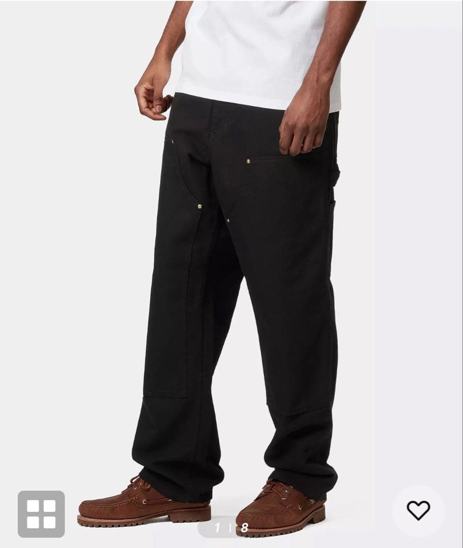 Carhartt ダブルニー W34 L28