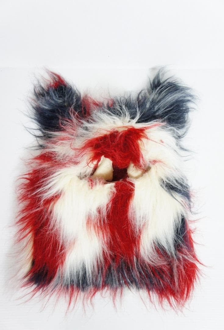 極美品23AW MASU ファー フード バラクラバ キャップ 410O▲