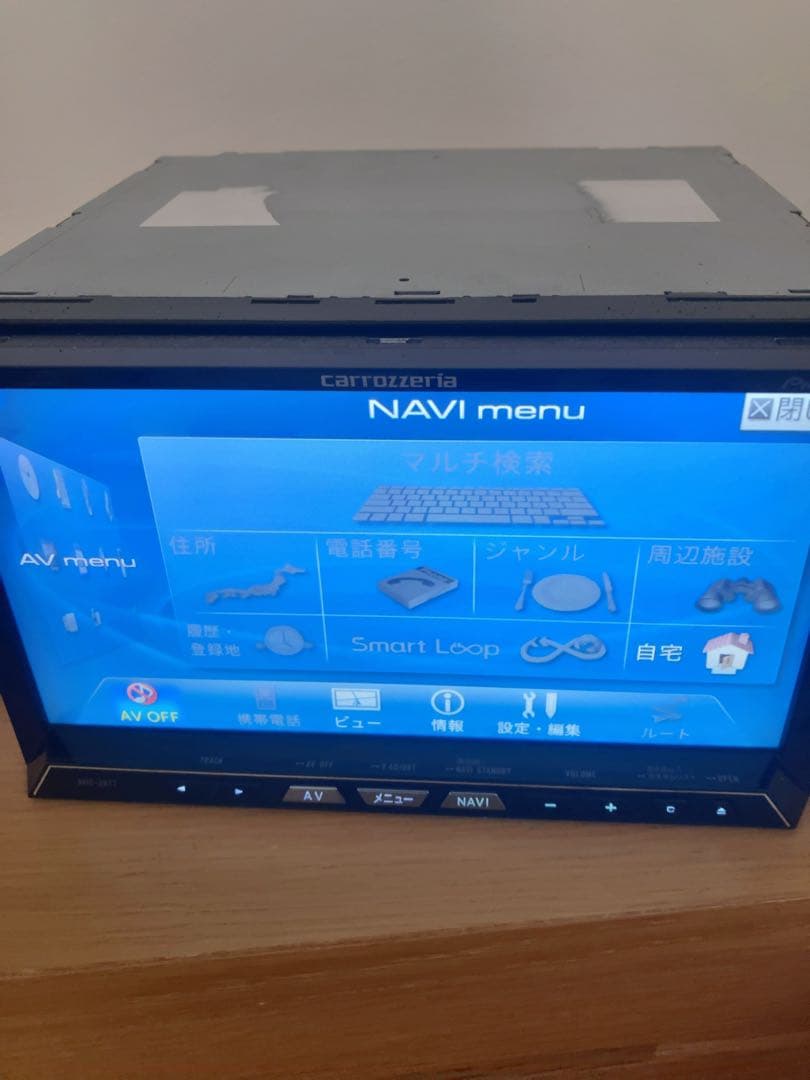 カロッツェリア サイバーナビ AVIC-ZH77 動作確認済み