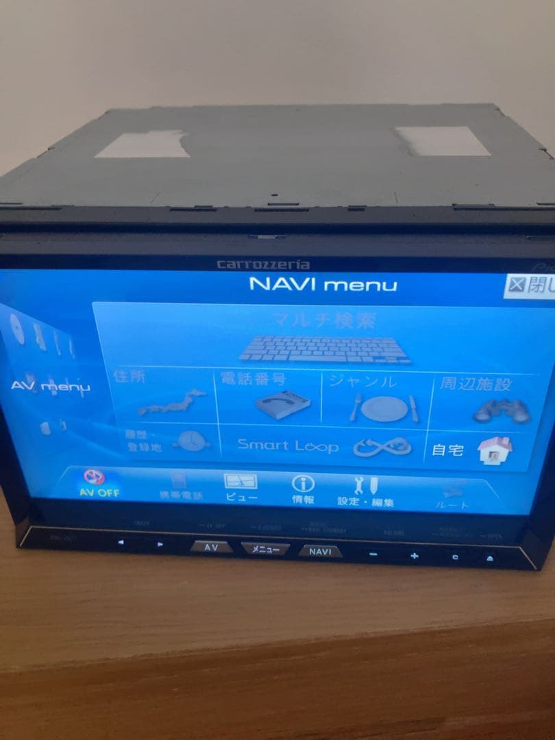 カロッツェリア サイバーナビ AVIC-ZH77 動作確認済み