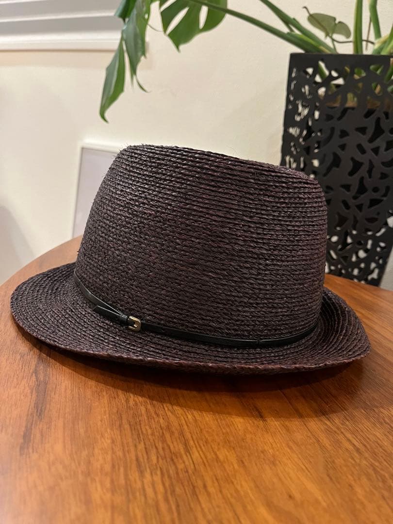 美品♡ヘレンカミンスキーラフィアハットBATYA