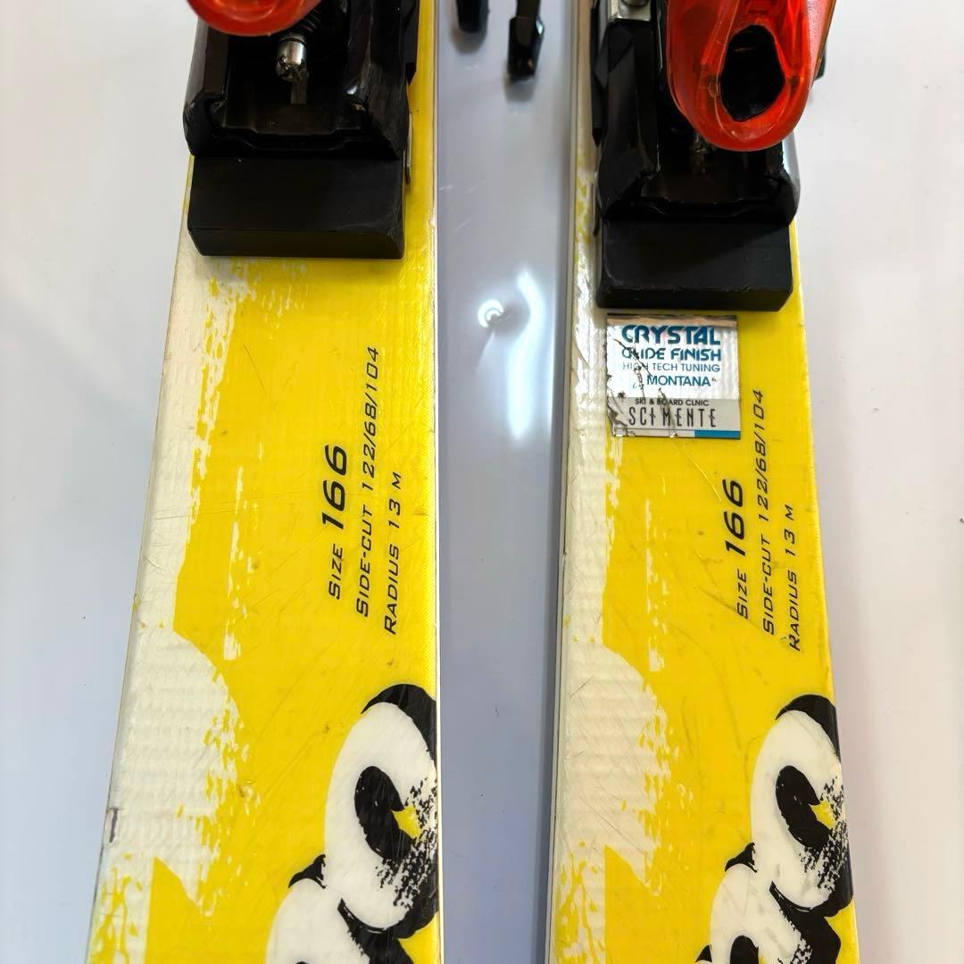 ROSSIGNOL Demo α 166 スキー板 ロシニョール デモ アルファ