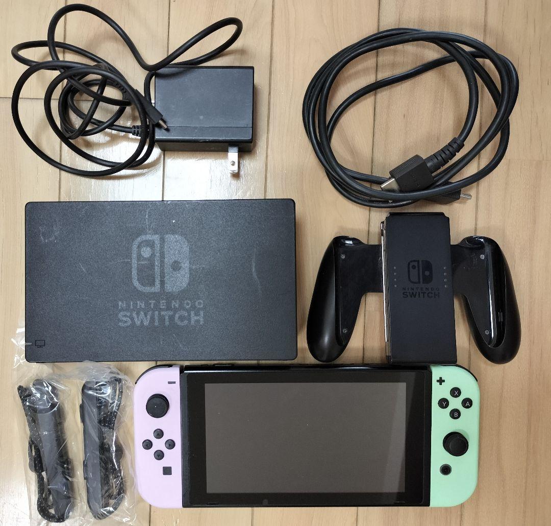 ■美品■Nintendo Switch本体 付属品ありJoy-Con新規交換済み