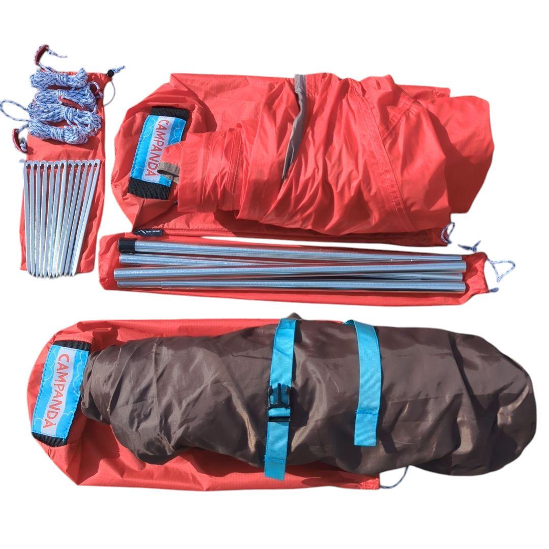 【美品】テンマクデザイン パンダ レッド ワンポールテント