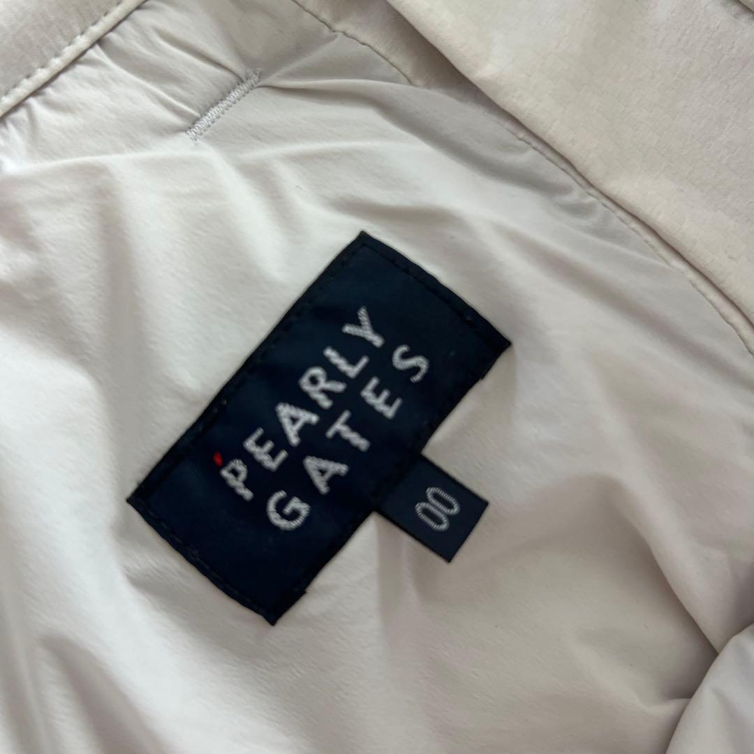 PEARLY GATES パーリーゲイツ　中綿入り　ダウンパンツ　00 XS 白
