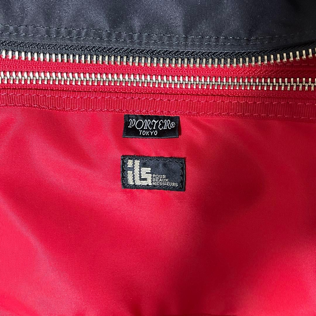 ポーター　エルファイン　ドラムバッグ　ミニボストン