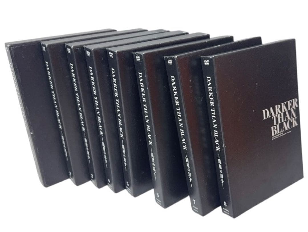 DARKER THAN BLACK -流星の双子- DVD 全8巻セット アニメ