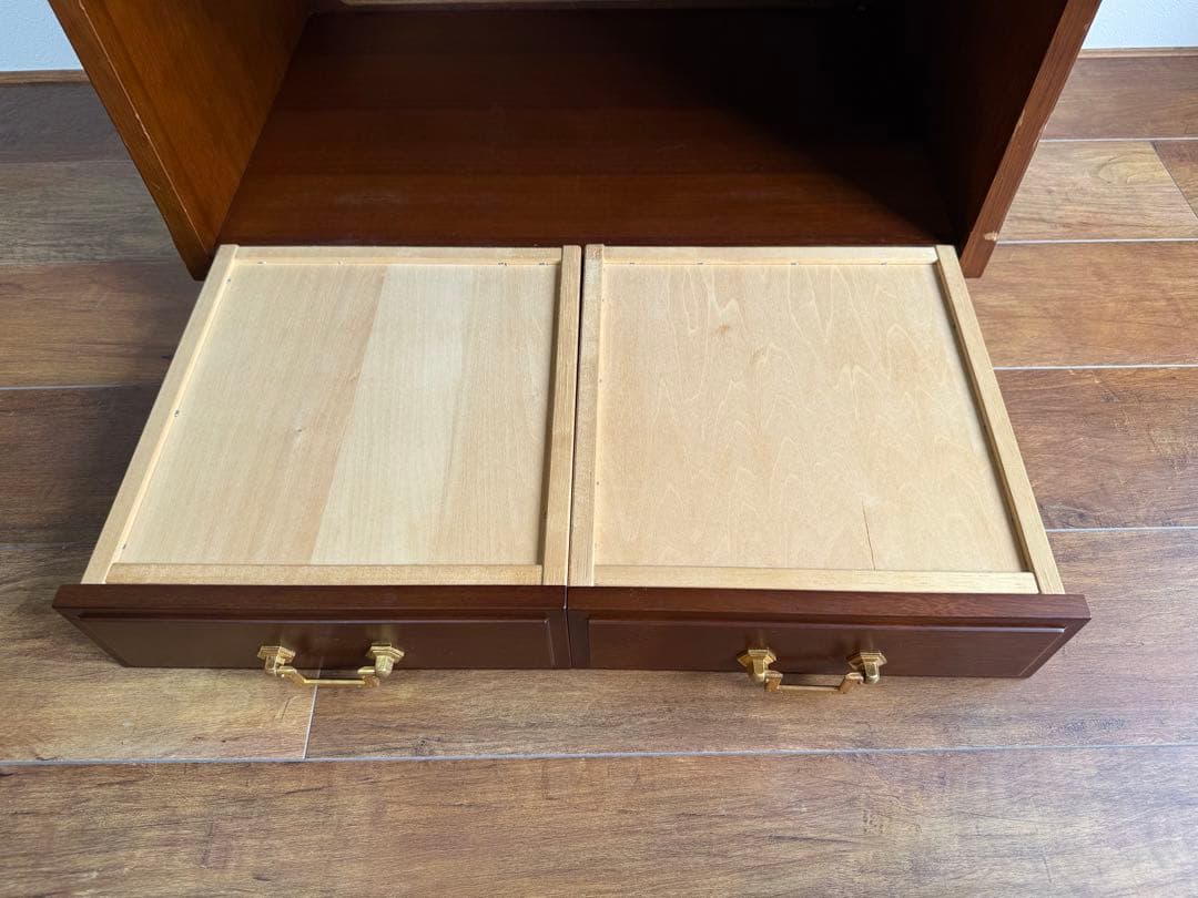 マルニ木工 地中海シリーズ ワゴン ビーチ材 ペーパーメッシュ キャスター4輪