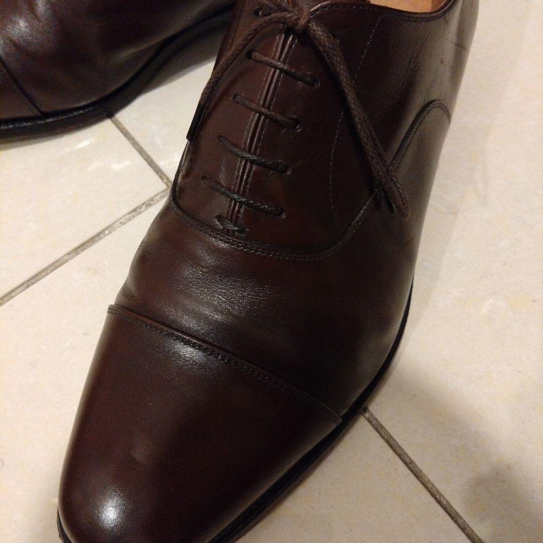 ルイージスコッチグレイン　アシュランス　EEE 27cm ダークブラウン