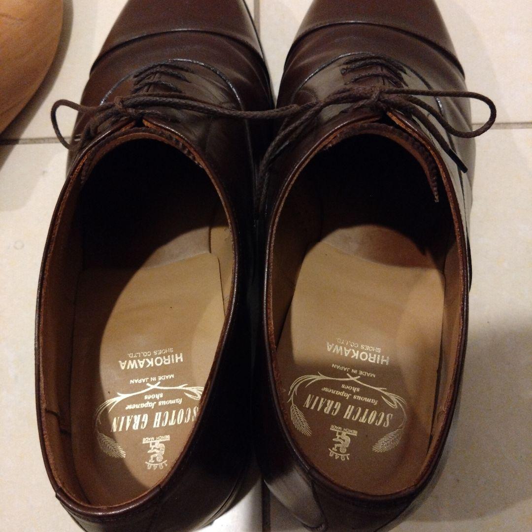 ルイージスコッチグレイン　アシュランス　EEE 27cm ダークブラウン