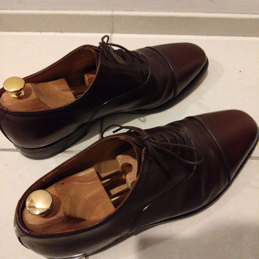 ルイージスコッチグレイン　アシュランス　EEE 27cm ダークブラウン