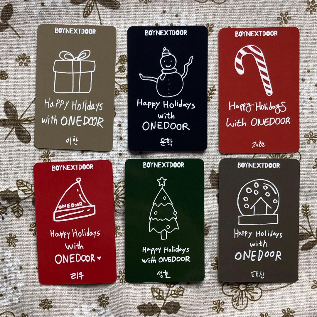 BOYNEXTDOOR SBS 公開放送 歌謡大典 セット全員6枚