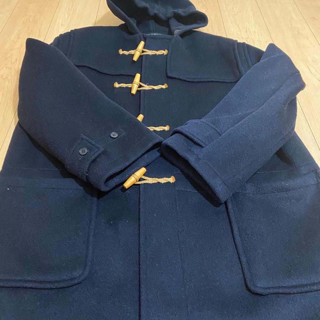 美品　イングランド製　グローバーオール gloverall ダッフルコート紺