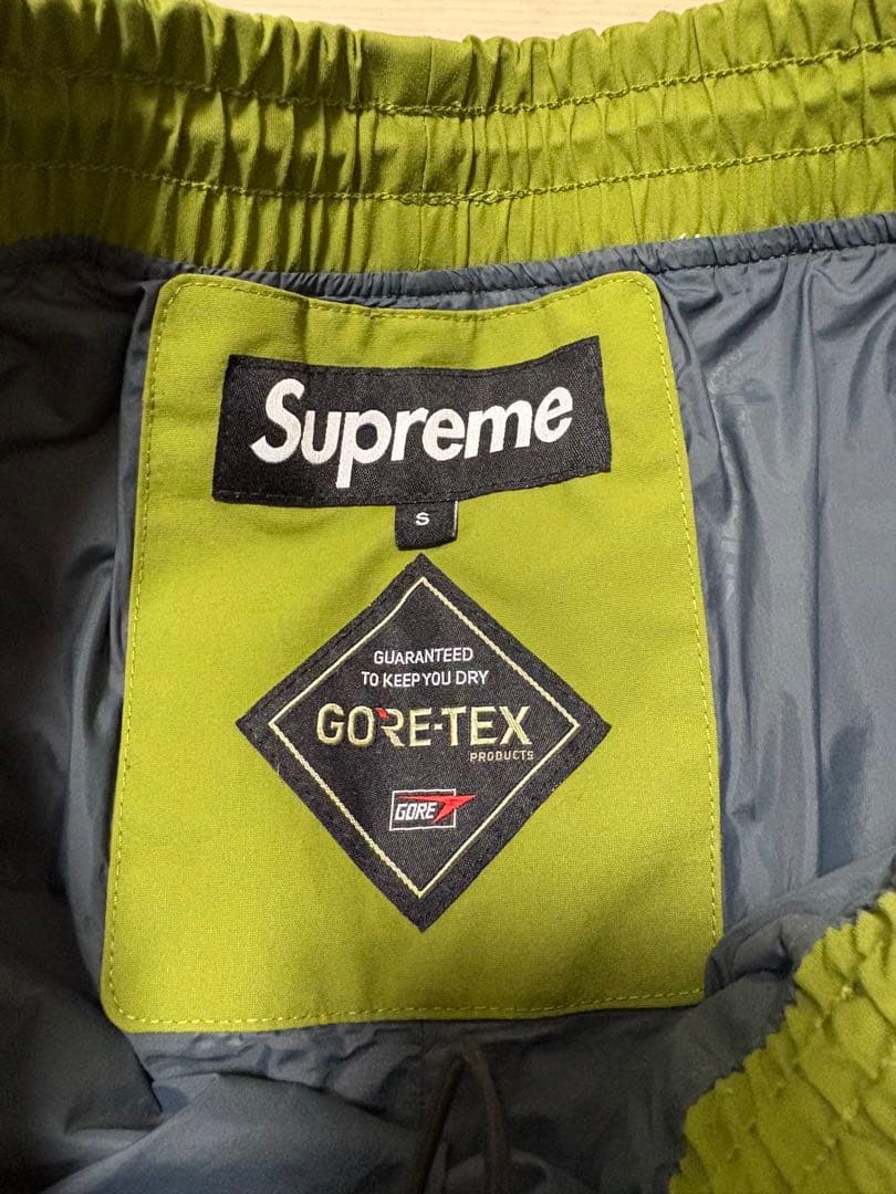 Supreme GORE-TEX 19ss ナイロンパンツ グリーン Sサイズ