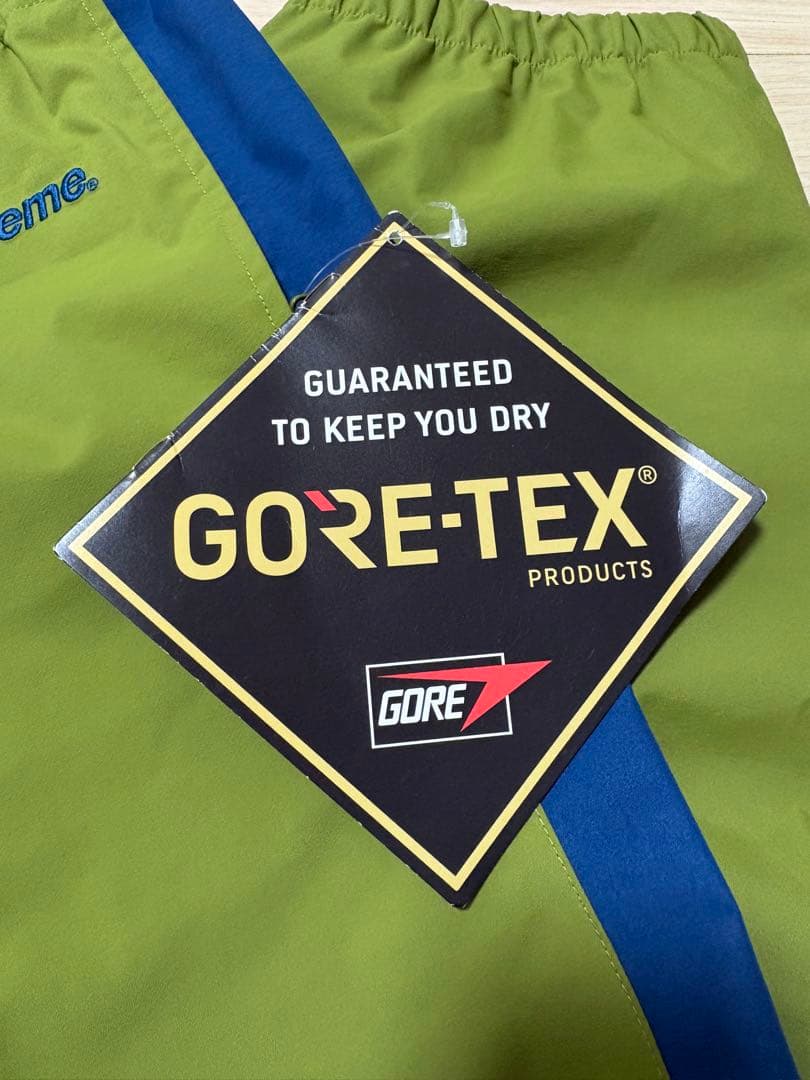 Supreme GORE-TEX 19ss ナイロンパンツ グリーン Sサイズ