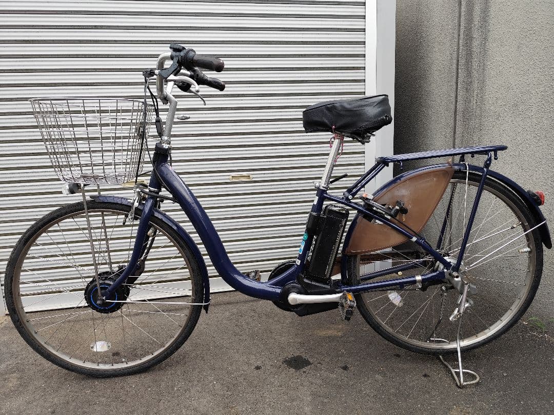ブリヂストン　フロンティア　ベルト駆動チェーン交換不要　電動アシスト自転車